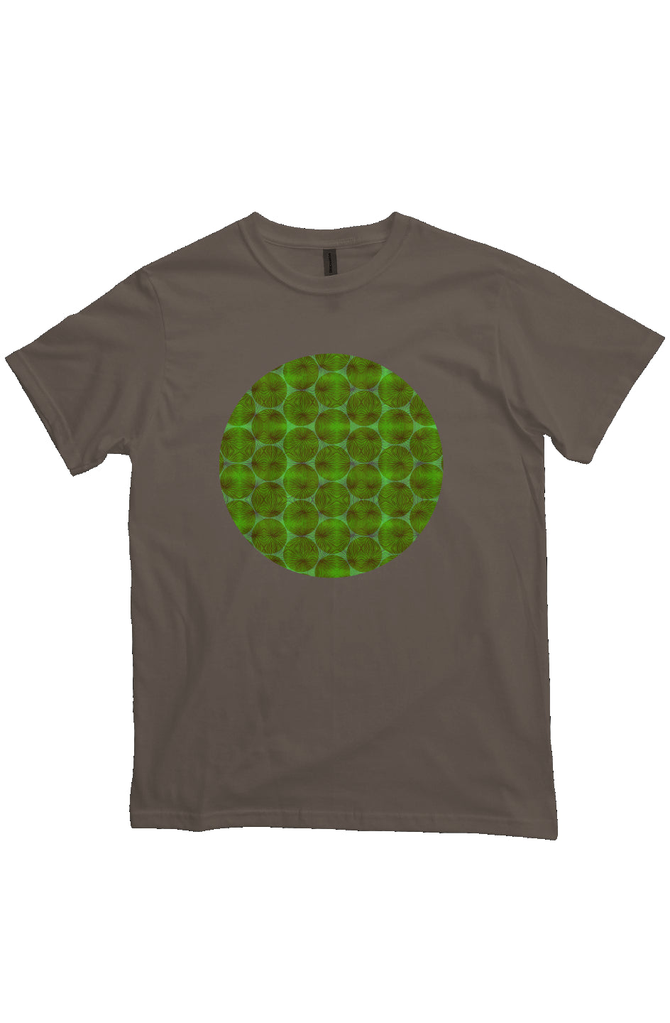 Organic Unisex Crewneck T-shirt - Agave Circle