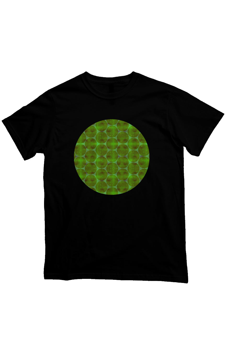Organic Unisex Crewneck T-shirt - Agave Circle