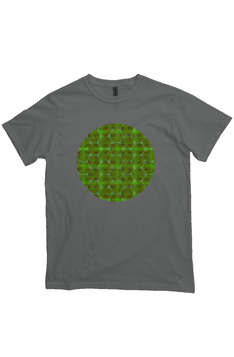 Organic Unisex Crewneck T-shirt - Agave Circle