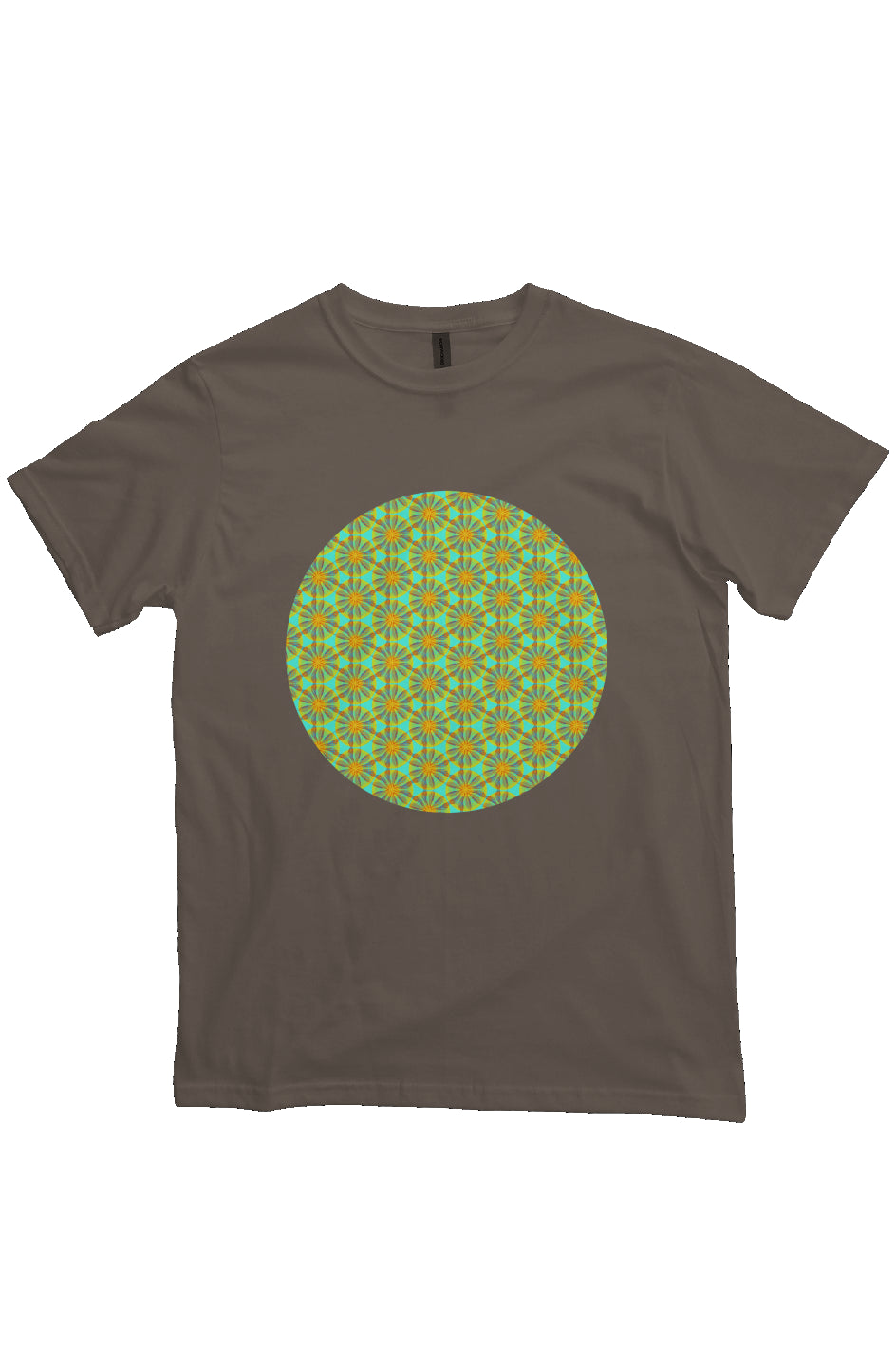 Organic Unisex Crewneck T-shirt - Iyasare Leaf Circle