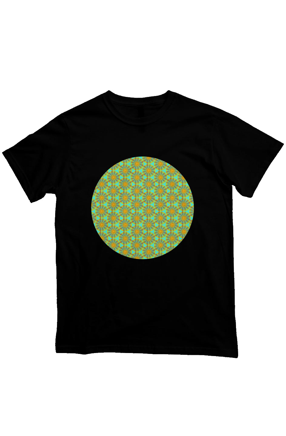 Organic Unisex Crewneck T-shirt - Iyasare Leaf Circle