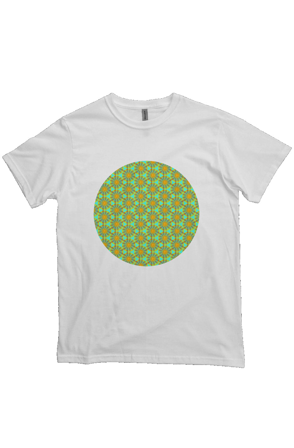 Organic Unisex Crewneck T-shirt - Iyasare Leaf Circle