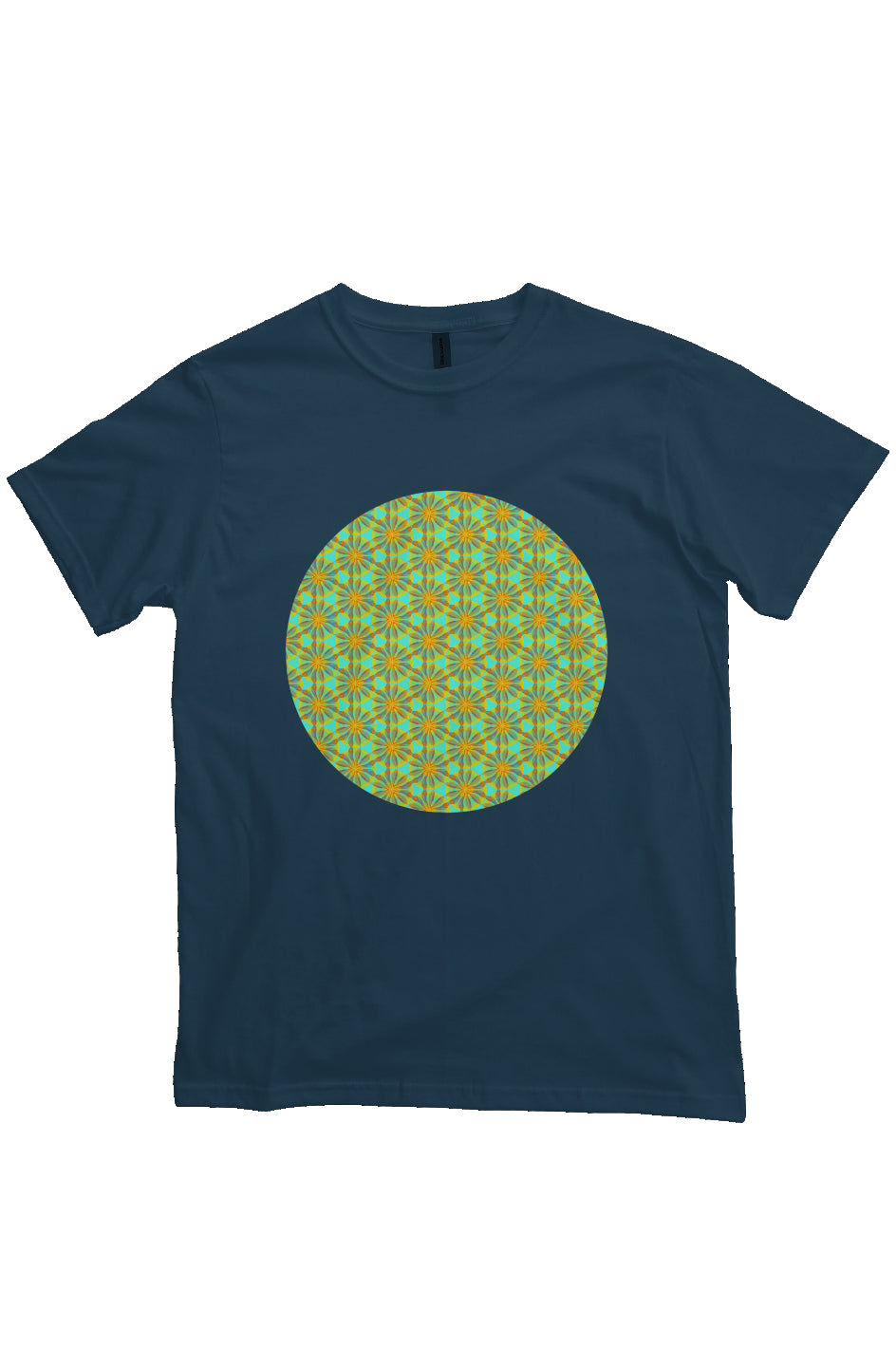 Organic Unisex Crewneck T-shirt - Iyasare Leaf Circle
