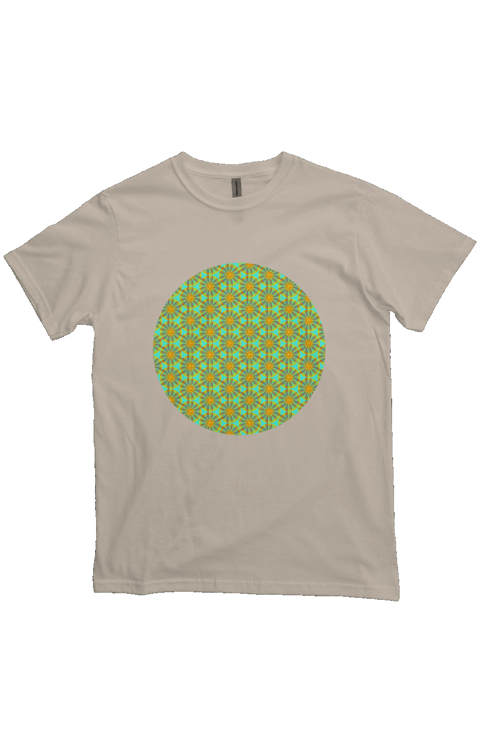Organic Unisex Crewneck T-shirt - Iyasare Leaf Circle