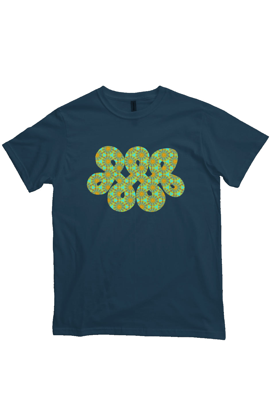 Organic Unisex Crewneck T-shirt - Iyasare Leaf Infinity Loop