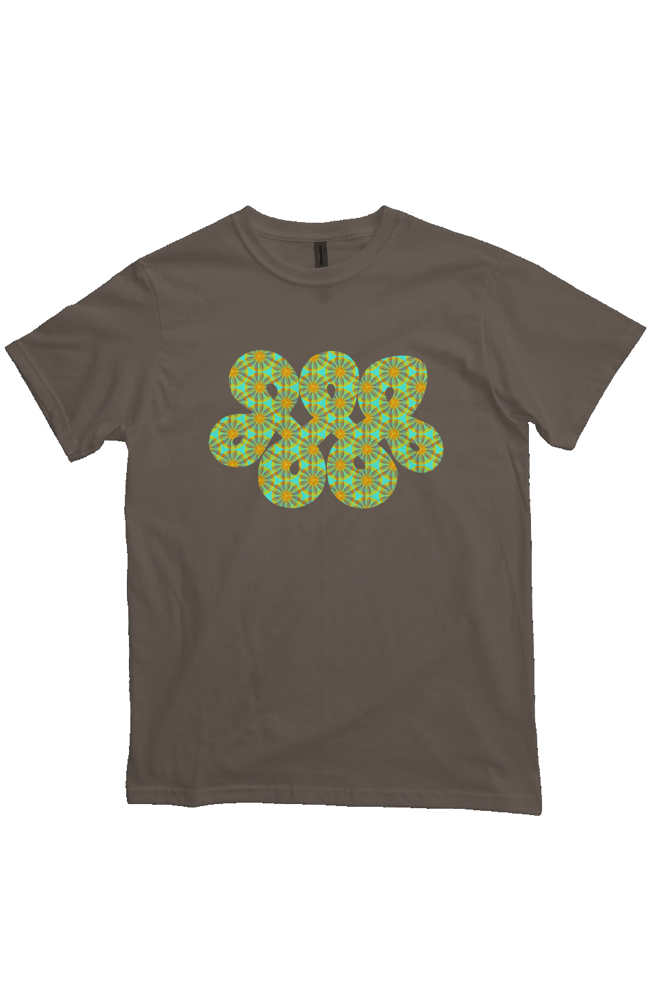 Organic Unisex Crewneck T-shirt - Iyasare Leaf Infinity Loop