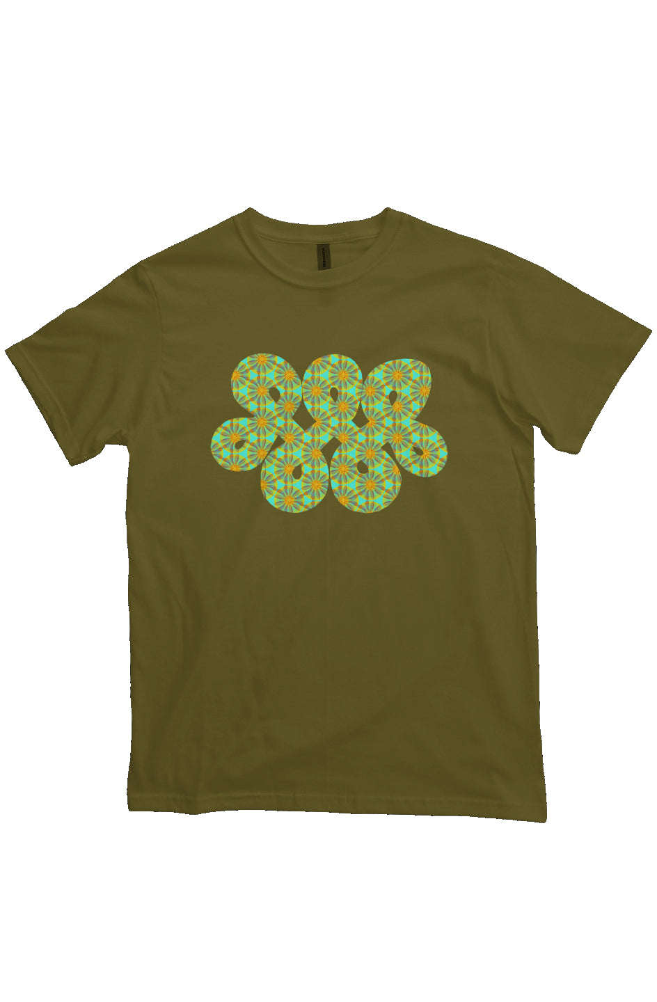 Organic Unisex Crewneck T-shirt - Iyasare Leaf Infinity Loop