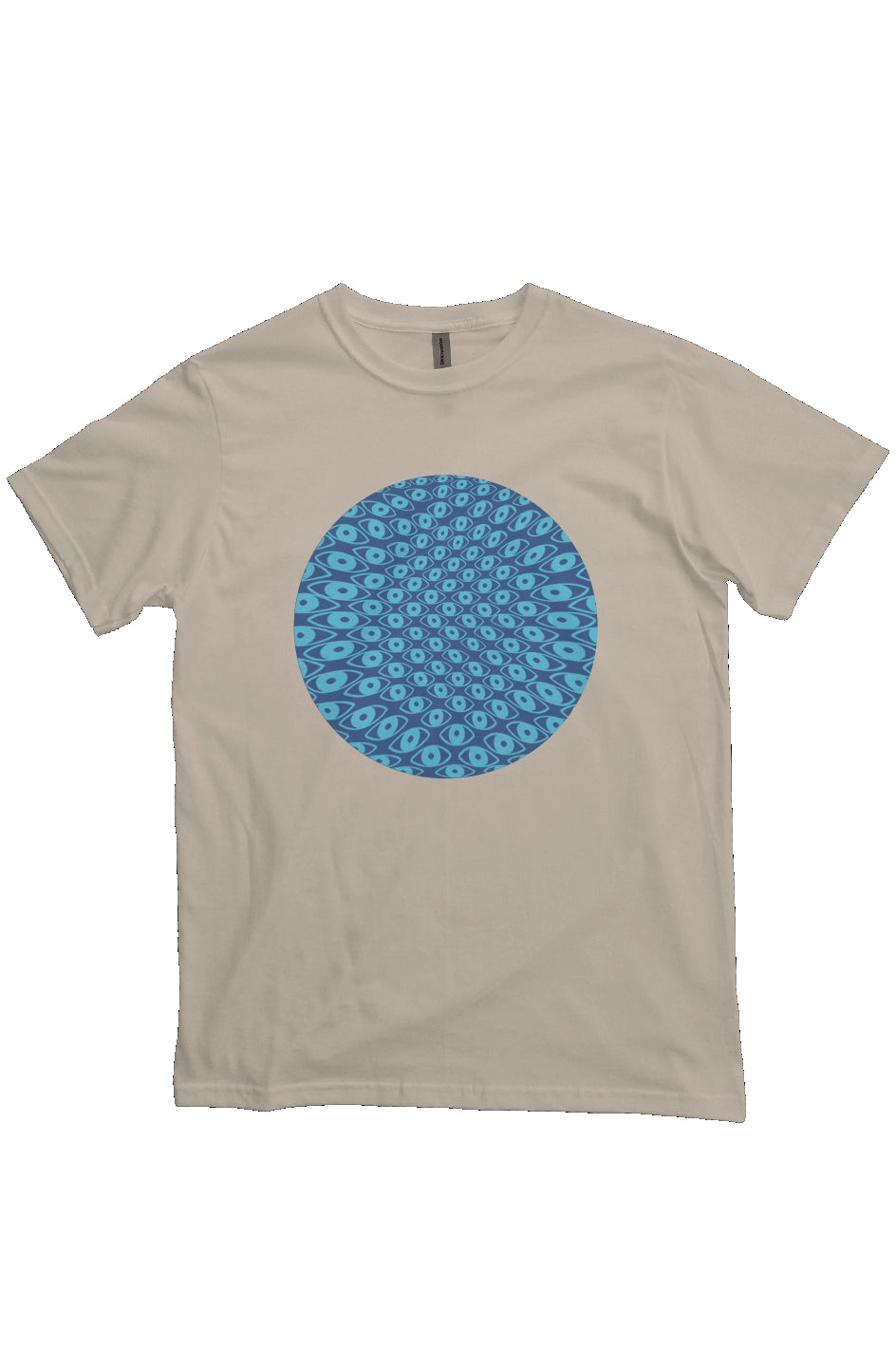 Organic Unisex Crewneck T-shirt - Pinch Eye Circle