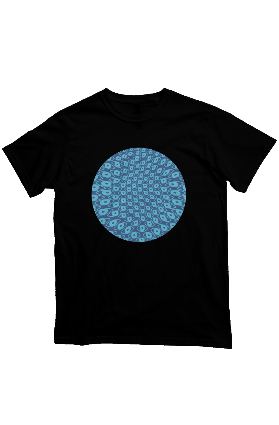 Organic Unisex Crewneck T-shirt - Pinch Eye Circle