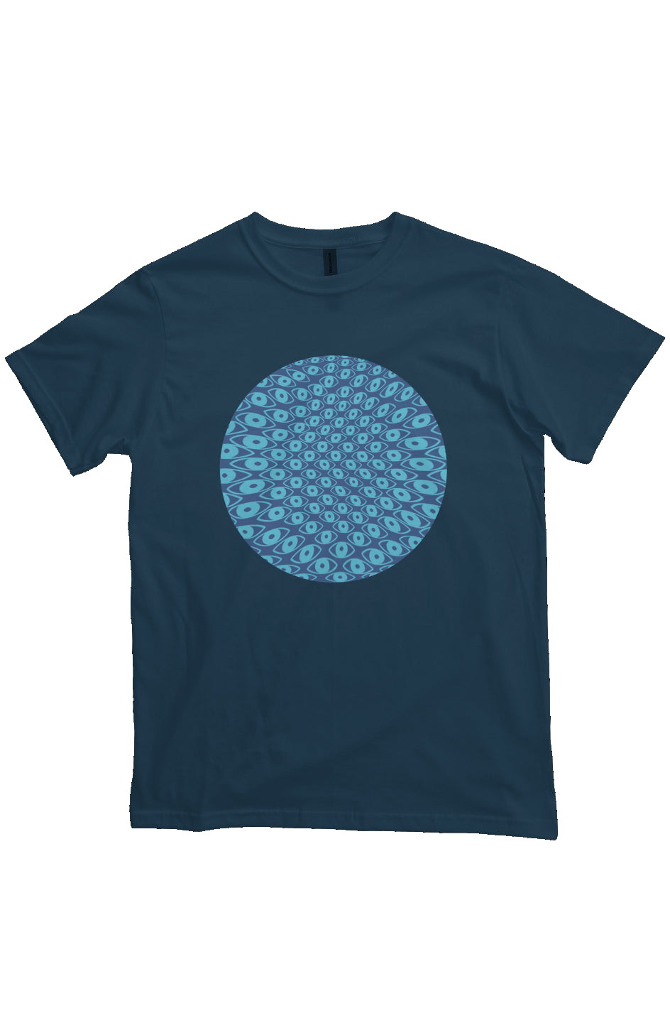 Organic Unisex Crewneck T-shirt - Pinch Eye Circle