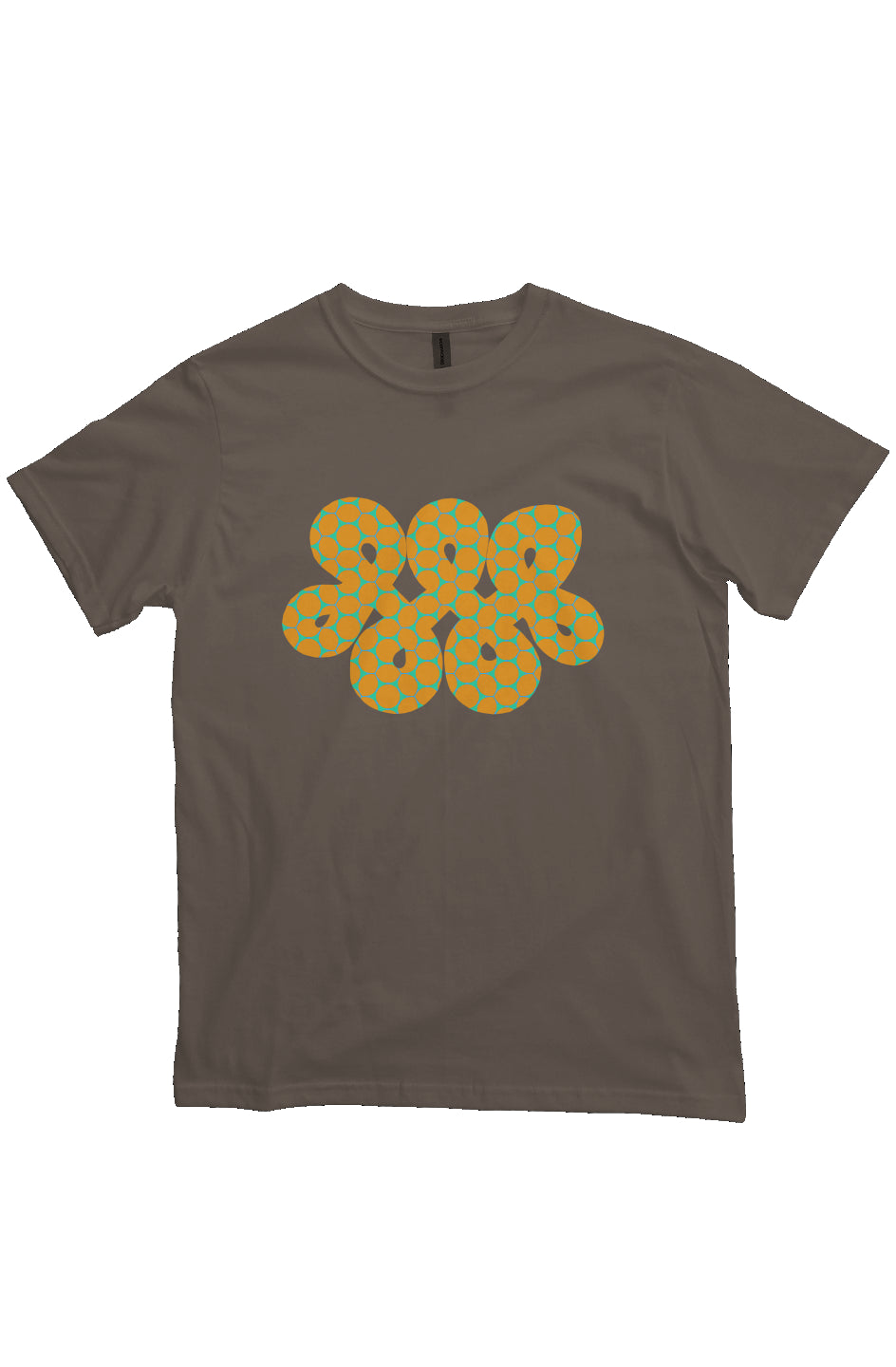 Organic Unisex Crewneck T-shirt - Lemon Bubble Infinity Loop