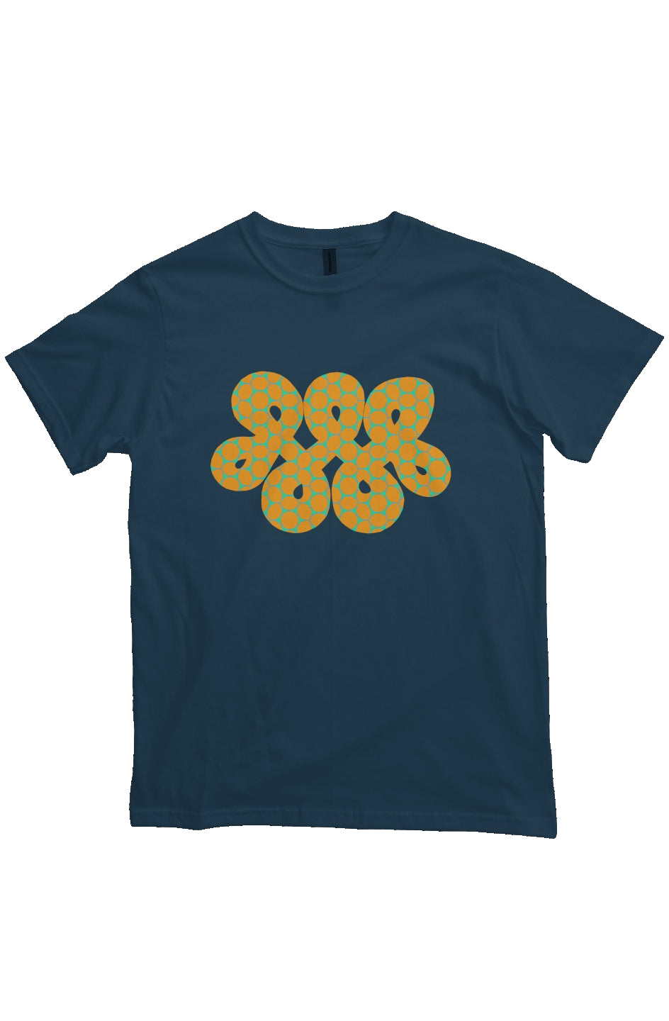 Organic Unisex Crewneck T-shirt - Lemon Bubble Infinity Loop