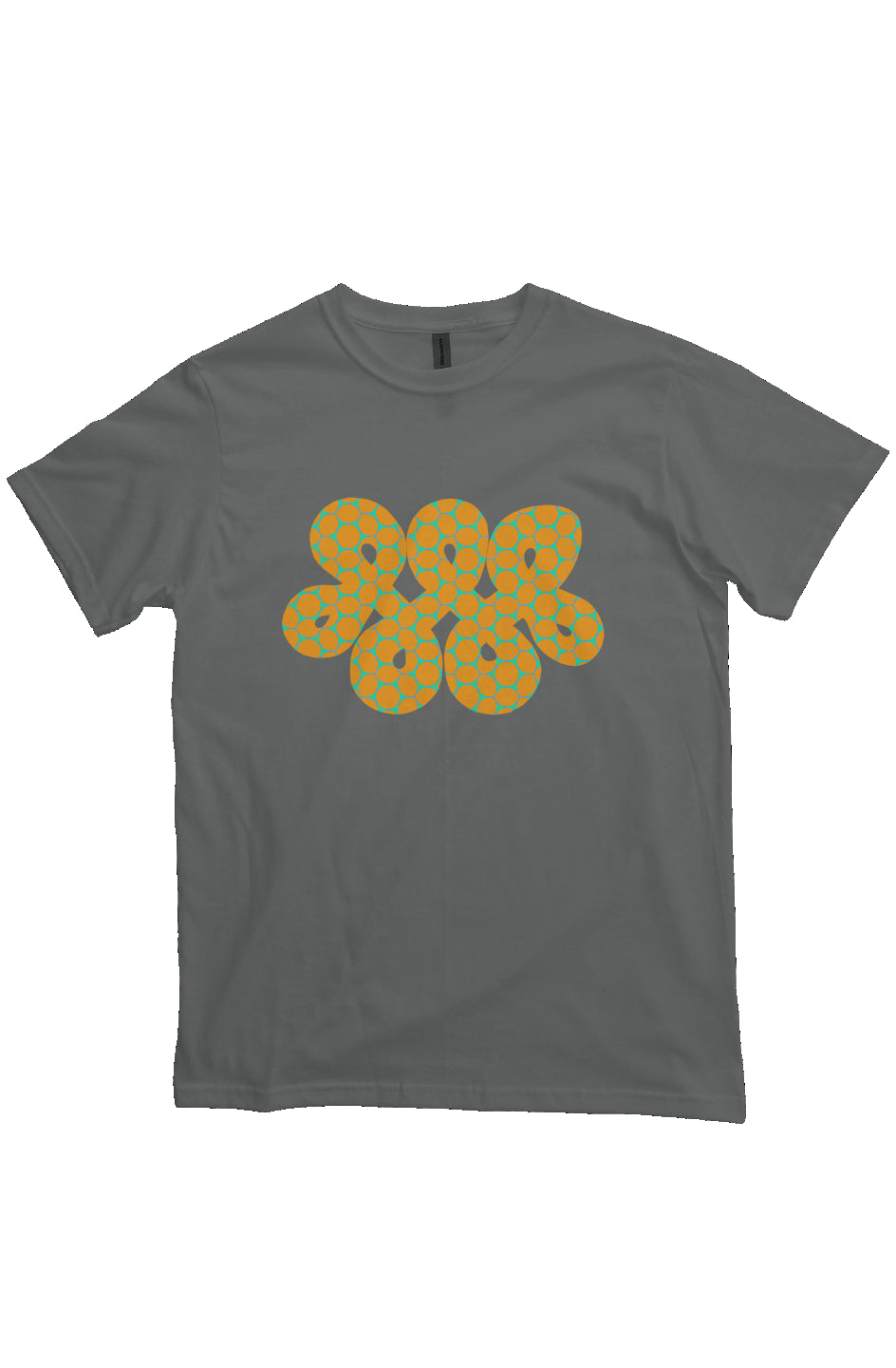 Organic Unisex Crewneck T-shirt - Lemon Bubble Infinity Loop