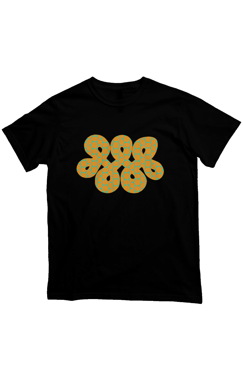 Organic Unisex Crewneck T-shirt - Lemon Bubble Infinity Loop