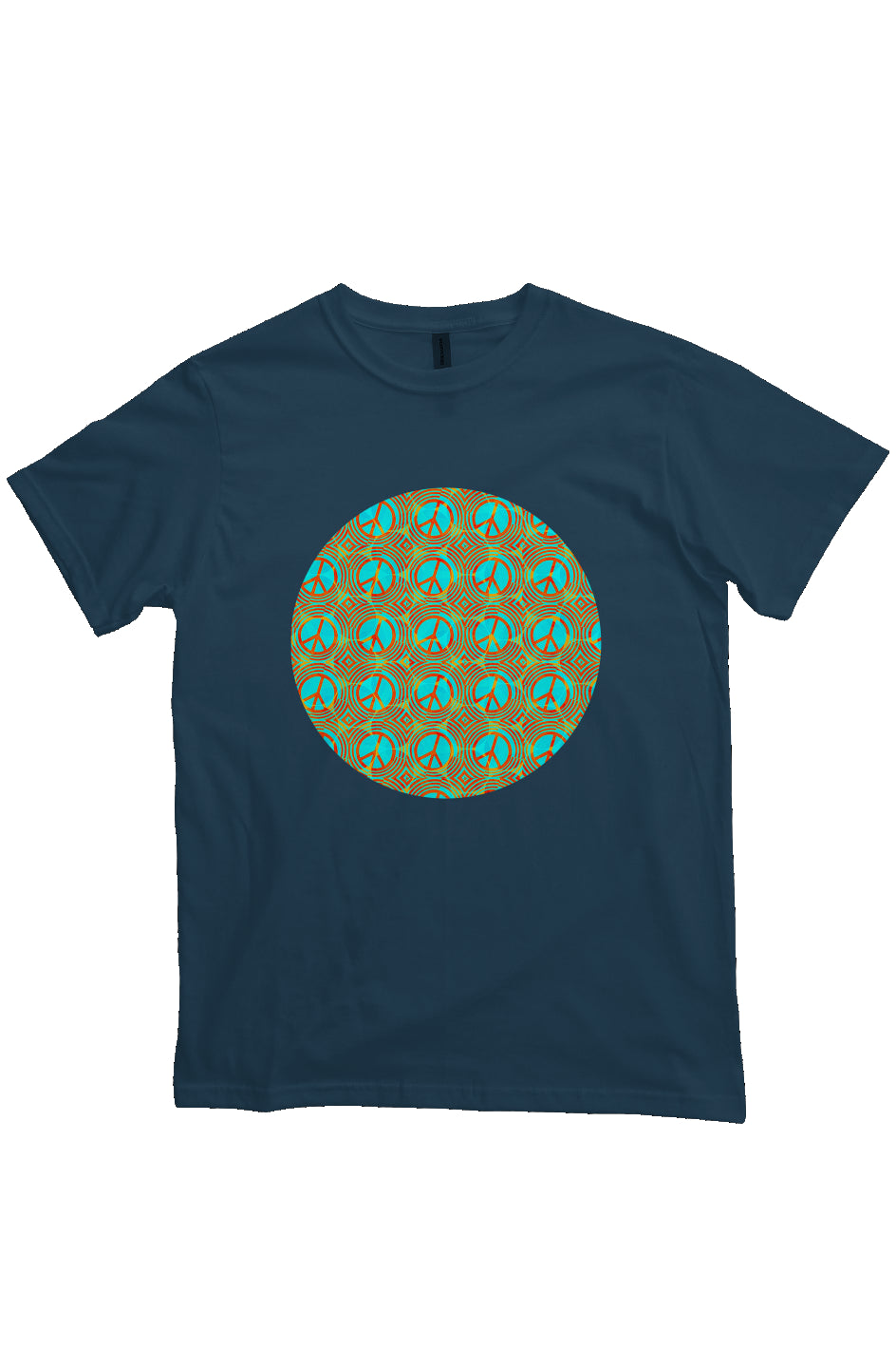 Organic Unisex Crewneck T-shirt - Peace Circle