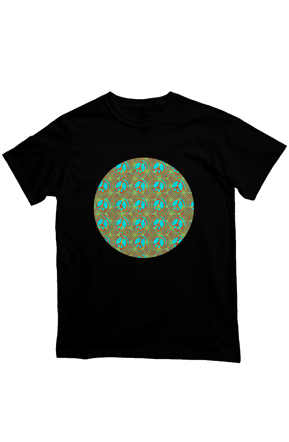 Organic Unisex Crewneck T-shirt - Peace Circle