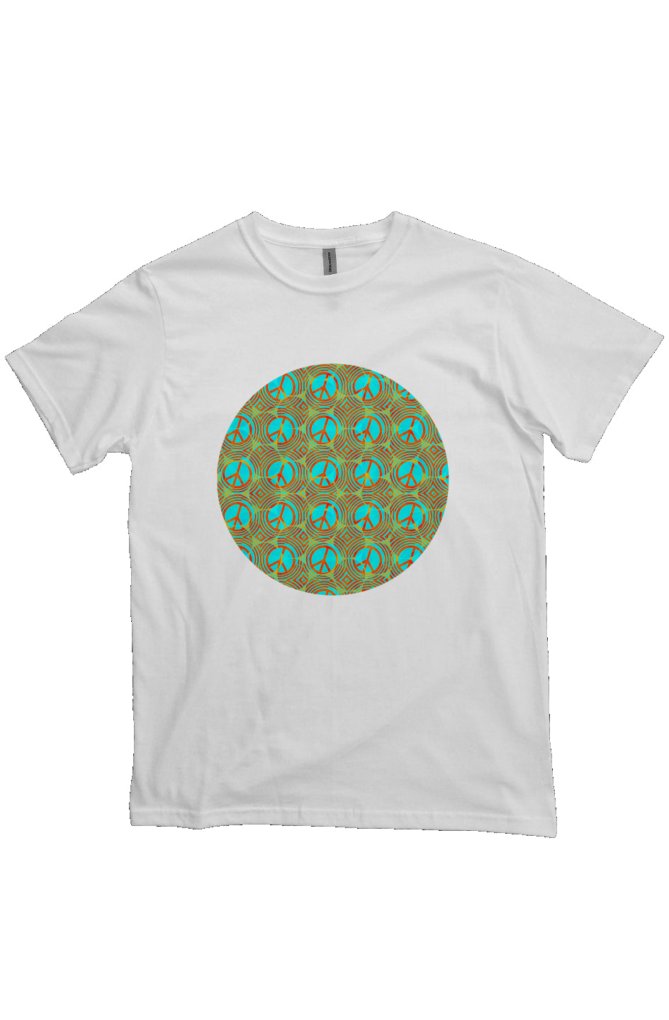 Organic Unisex Crewneck T-shirt - Peace Circle