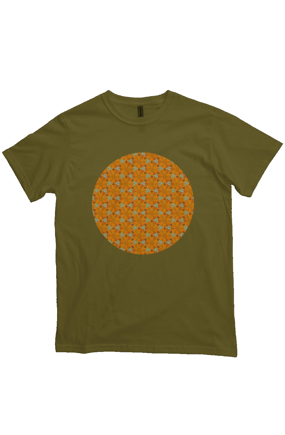 Organic Unisex Crewneck T-shirt - Yucca Root Circle