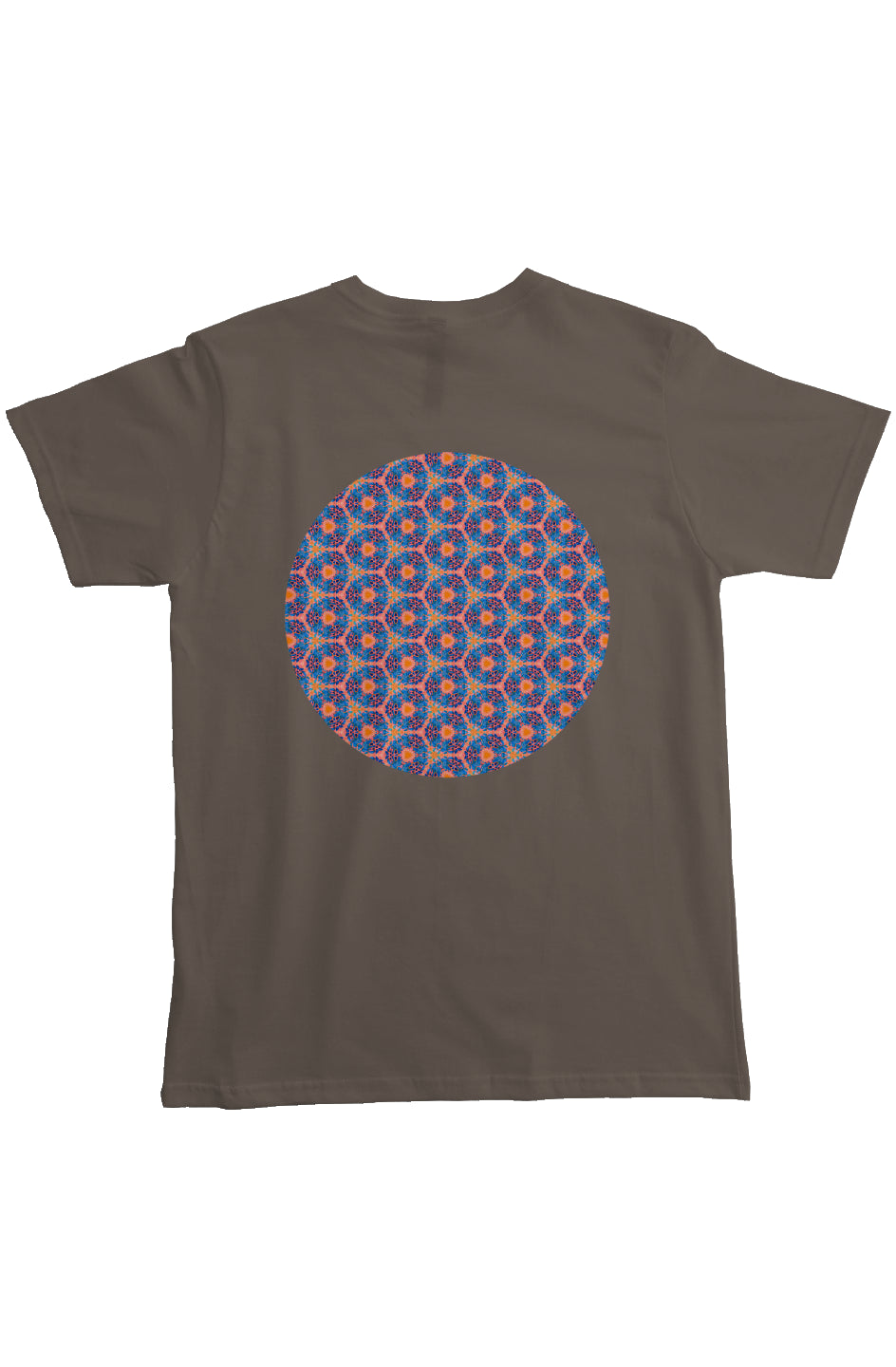 Organic Unisex Crewneck T-shirt - Psychedelic Fuzzy Water Color