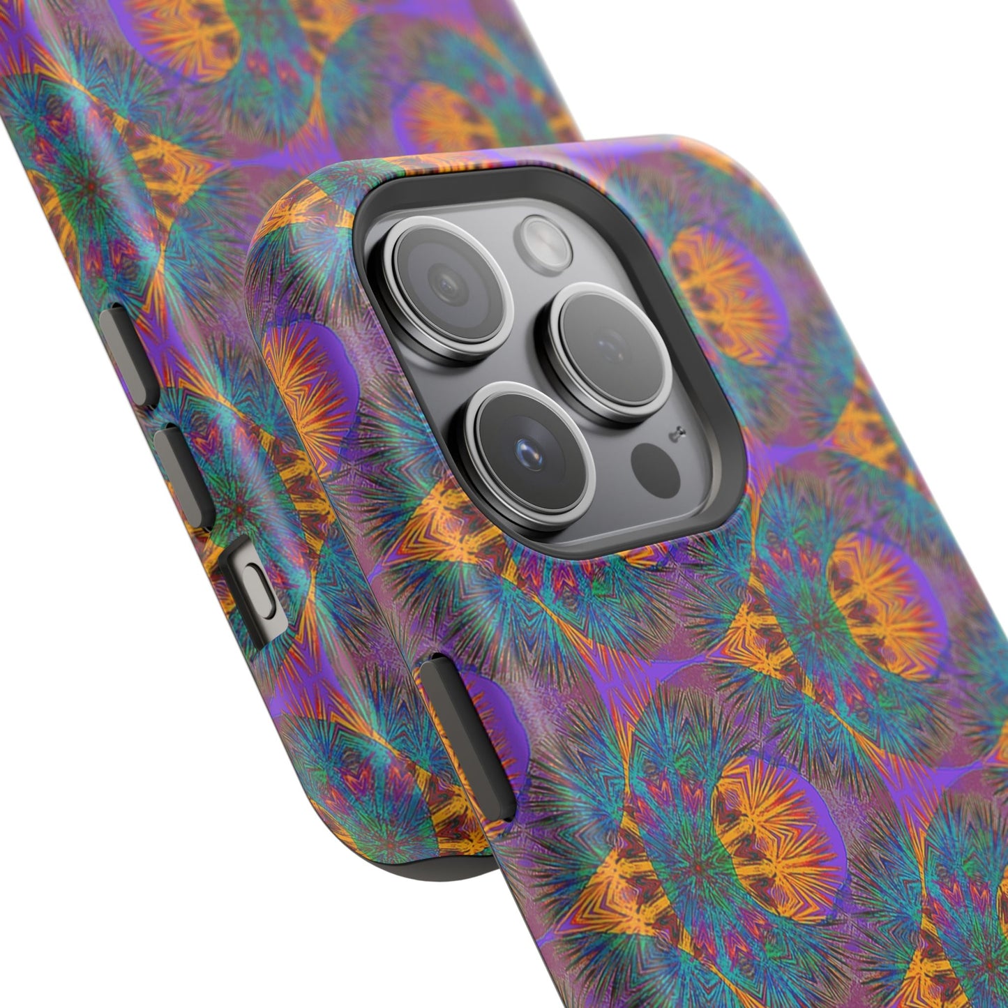 Magnetic iPhone Case - Fuzzy Donut Flower