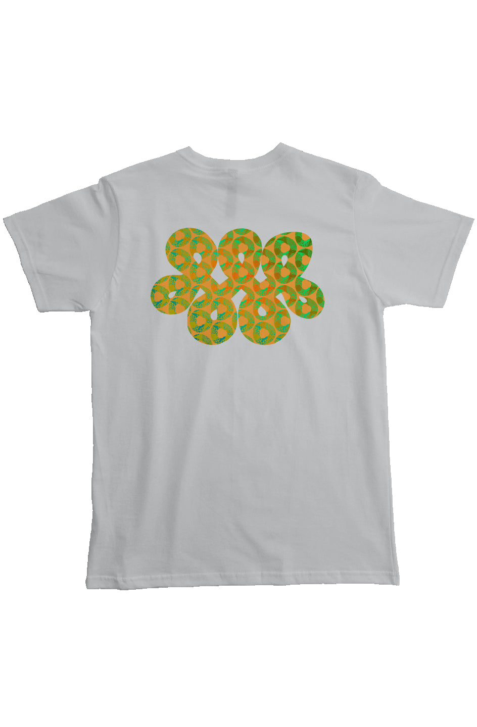 Organic Pocket T-Shirt - Psychedelic Donut Squeeze Infinity Loop