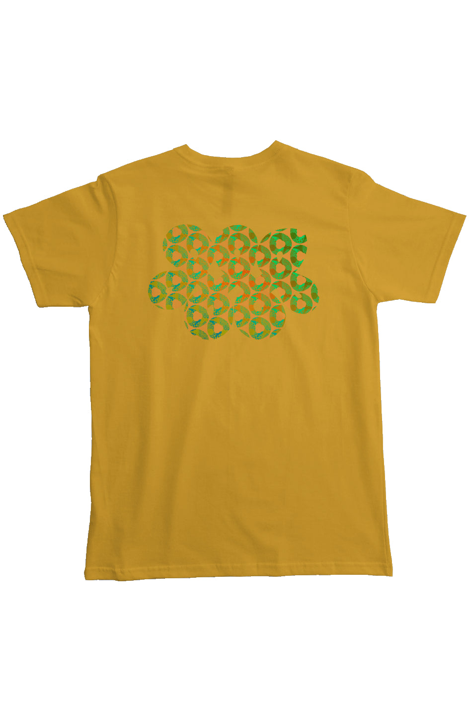 Organic Pocket T-Shirt - Psychedelic Donut Squeeze Infinity Loop