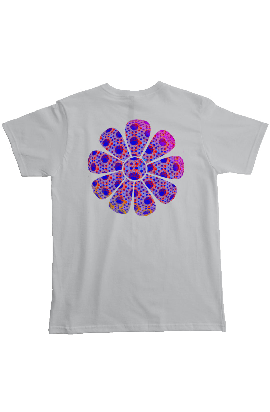 Organic Pocket T-Shirt - Double Down Donut Flower