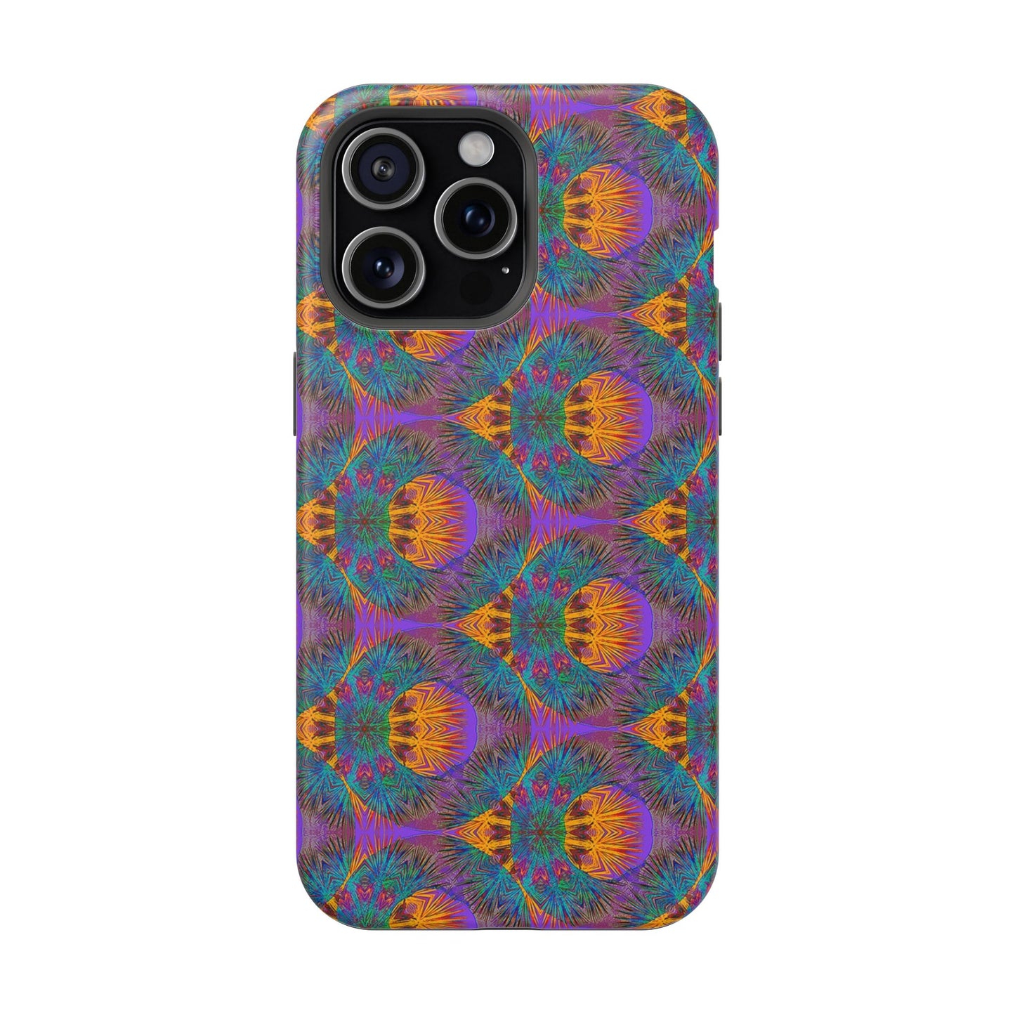Magnetic iPhone Case - Fuzzy Donut Flower