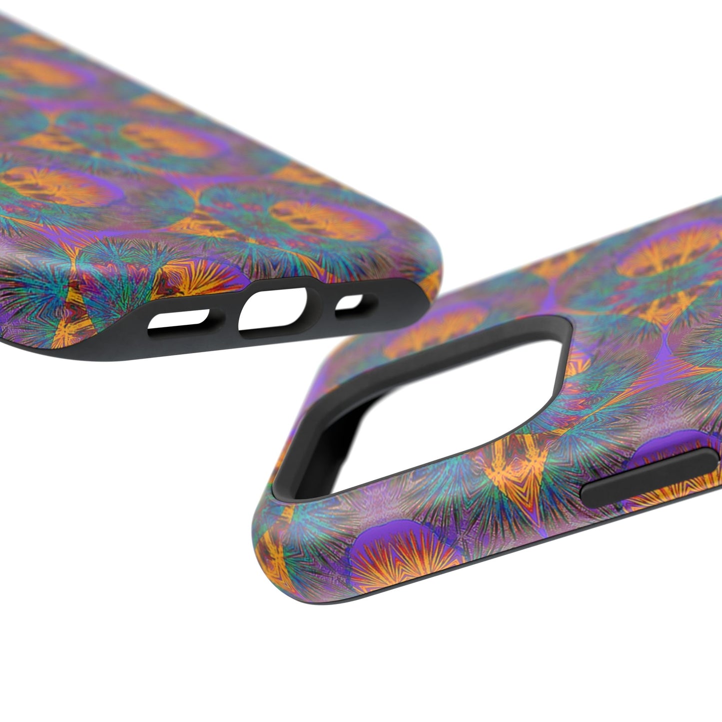 Magnetic iPhone Case - Fuzzy Donut Flower