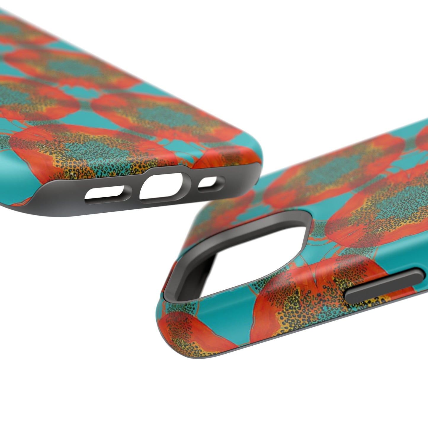 Magnetic iPhone Case - Papaya Water Color