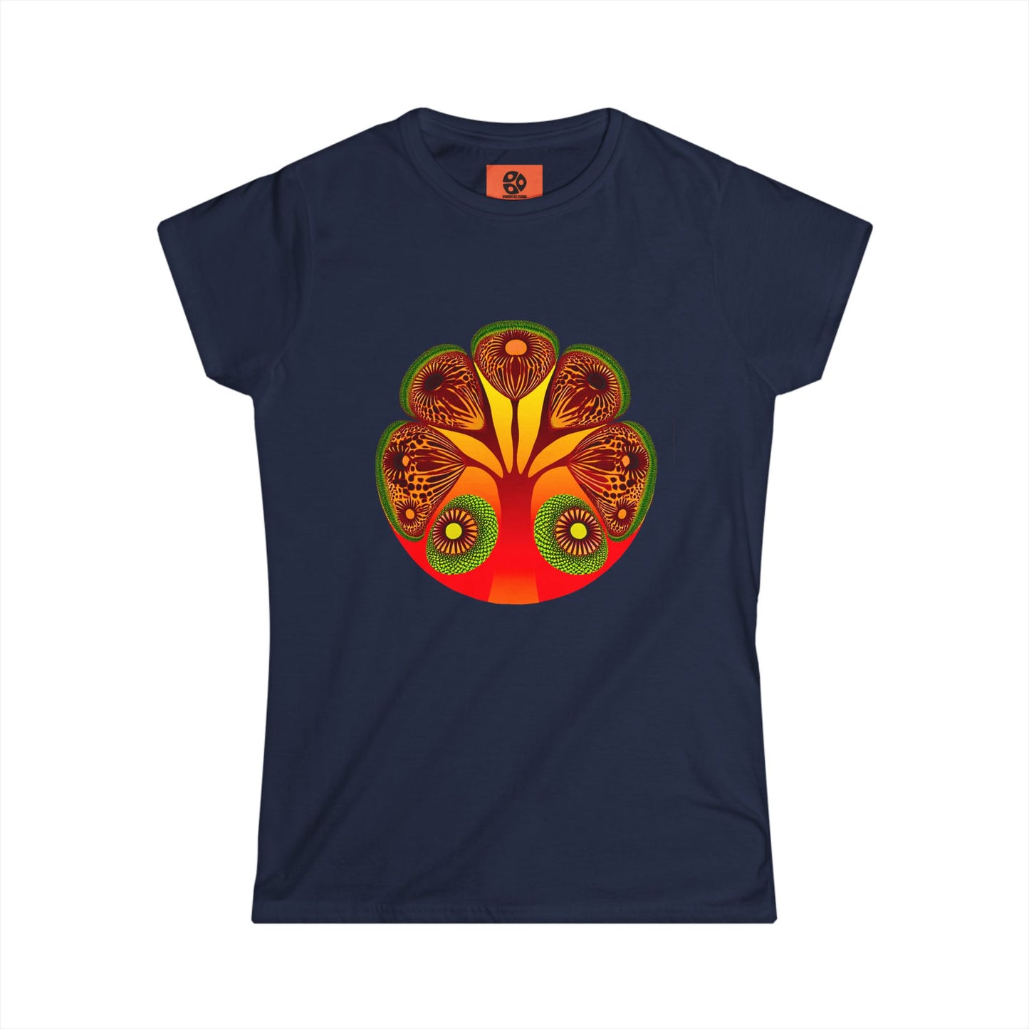 Women's Softstyle Tee - Mushroom Spore T-Shirt