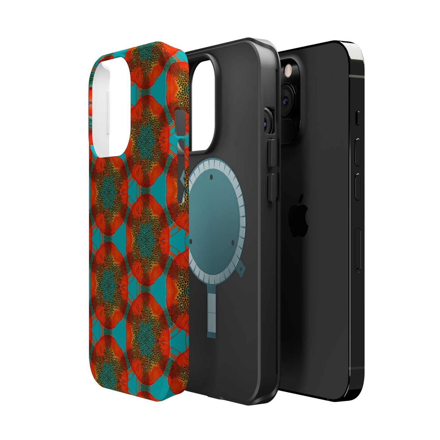 Magnetic iPhone Case - Papaya Water Color