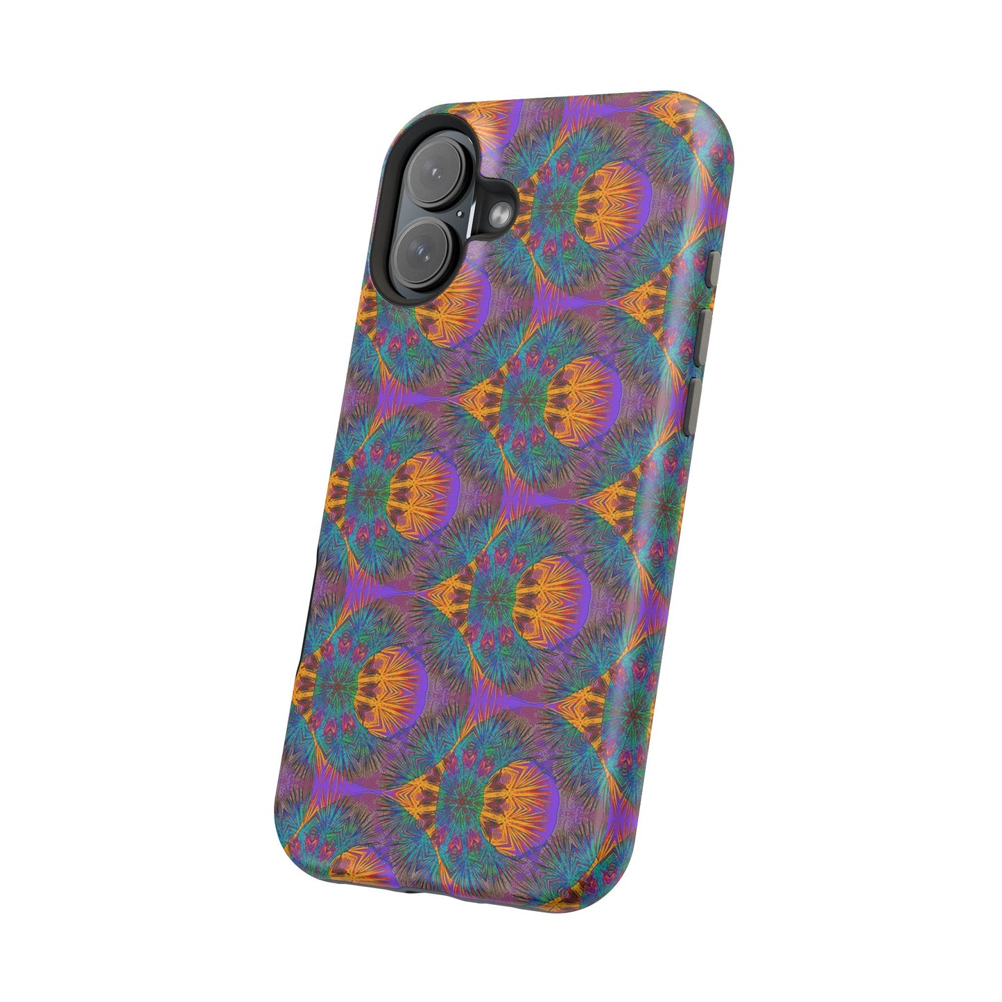 Magnetic iPhone Case - Fuzzy Donut Flower