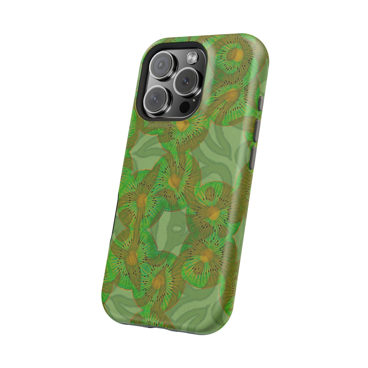 Magnetic iPhone Case - Kiwi Tapa