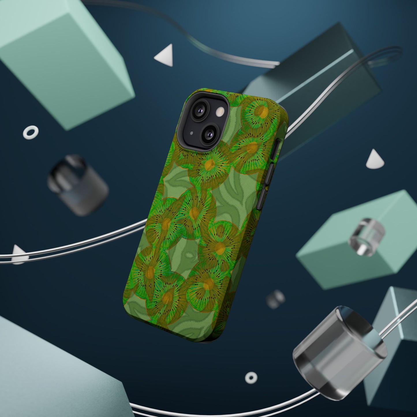 Magnetic iPhone Case - Kiwi Tapa