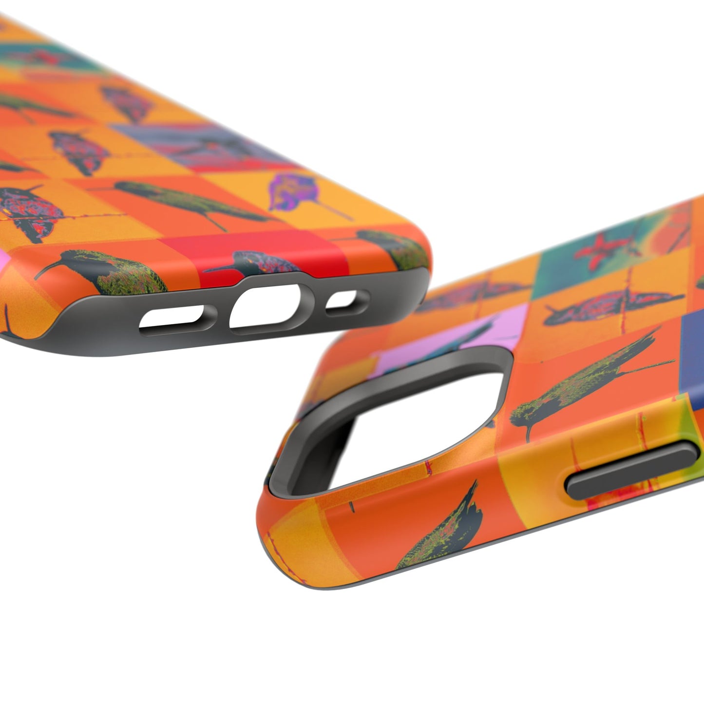 Magnetic iPhone Case - Hummingbird Collage
