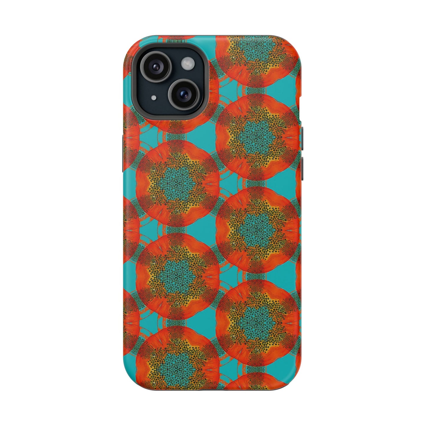 Magnetic iPhone Case - Papaya Water Color