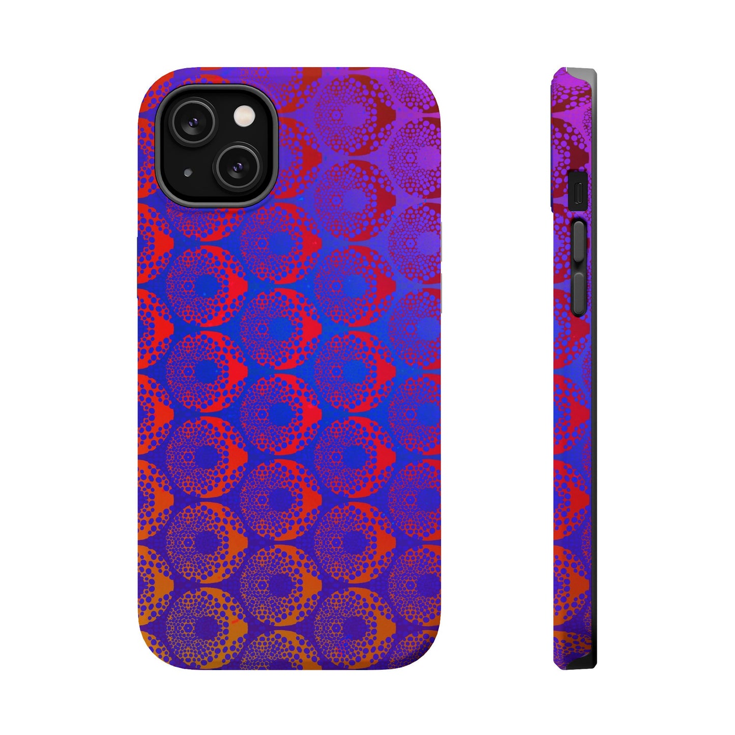 Magnetic iPhone Case - Purple Psychedelic Donut
