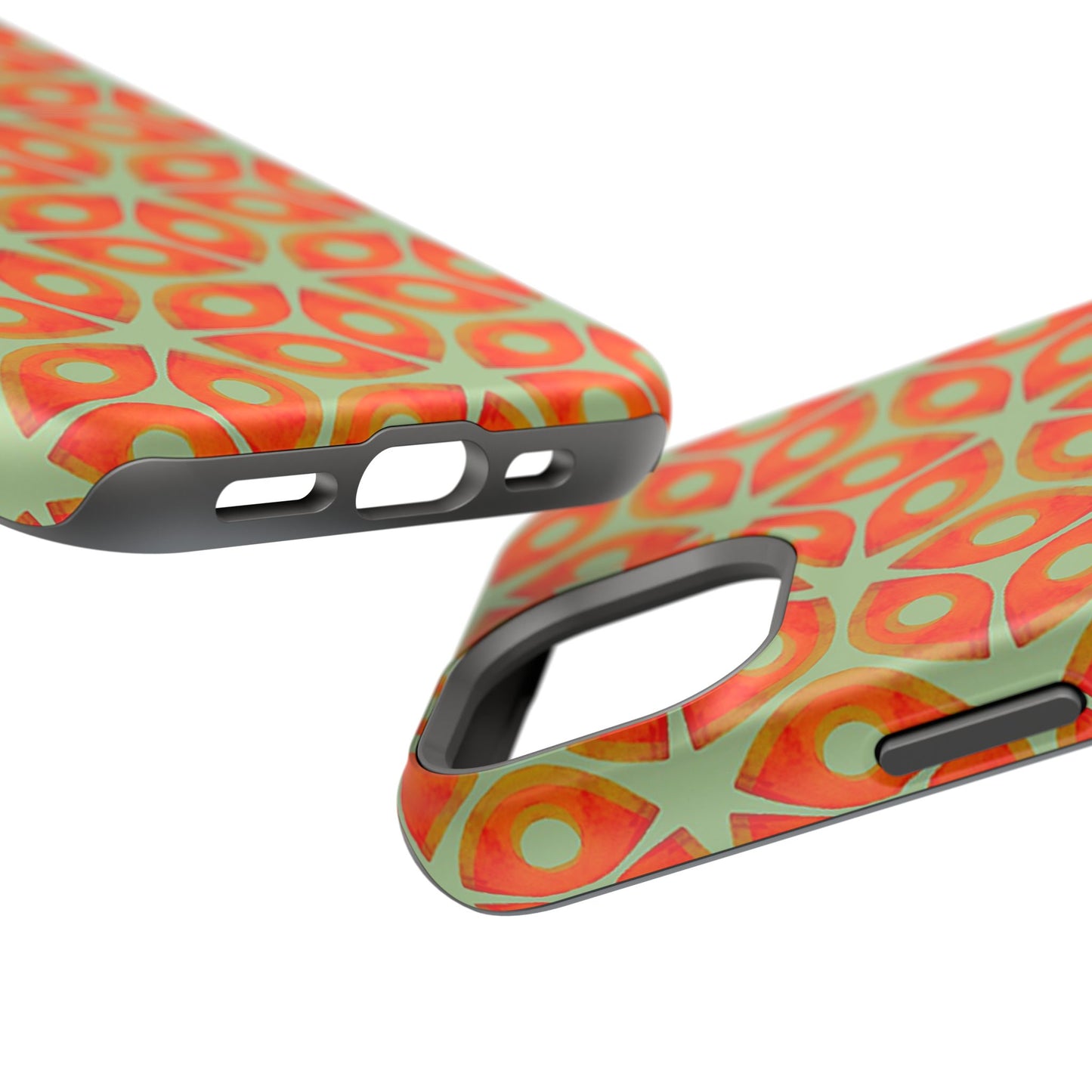 Magnetic iPhone Case - Batik Eyes