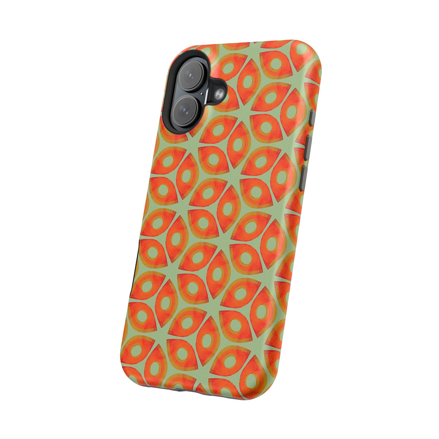 Magnetic iPhone Case - Batik Eyes