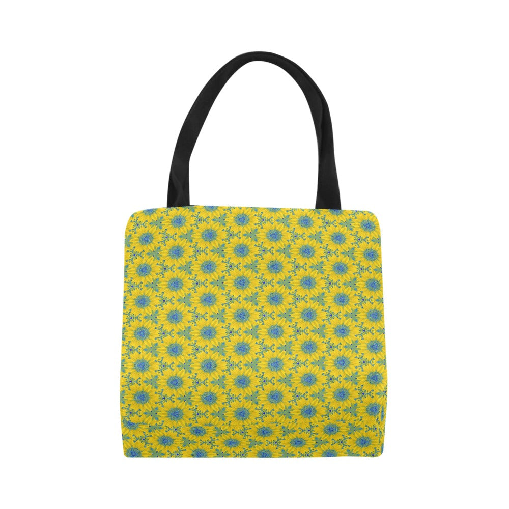 Premium All Print Canvas Tote Bag - Vermont Sunflower