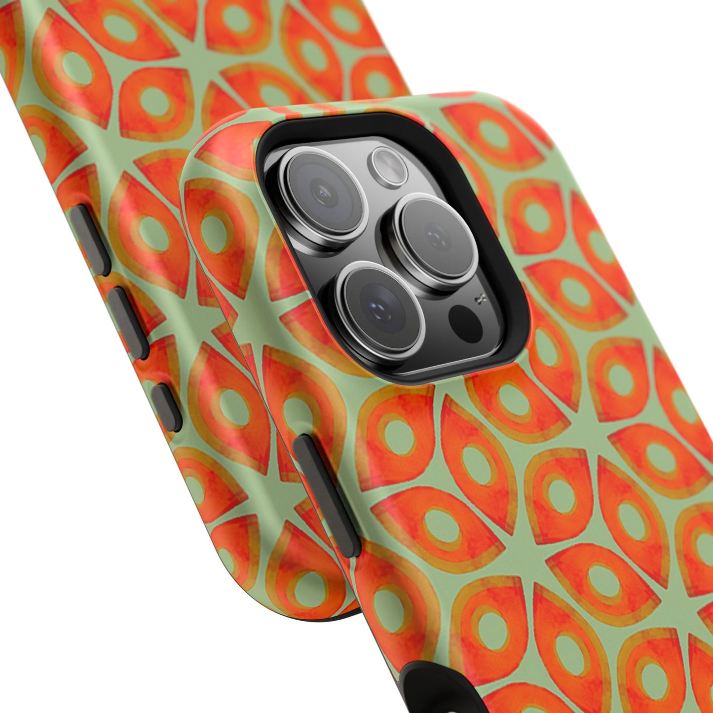 Magnetic iPhone Case - Batik Eyes