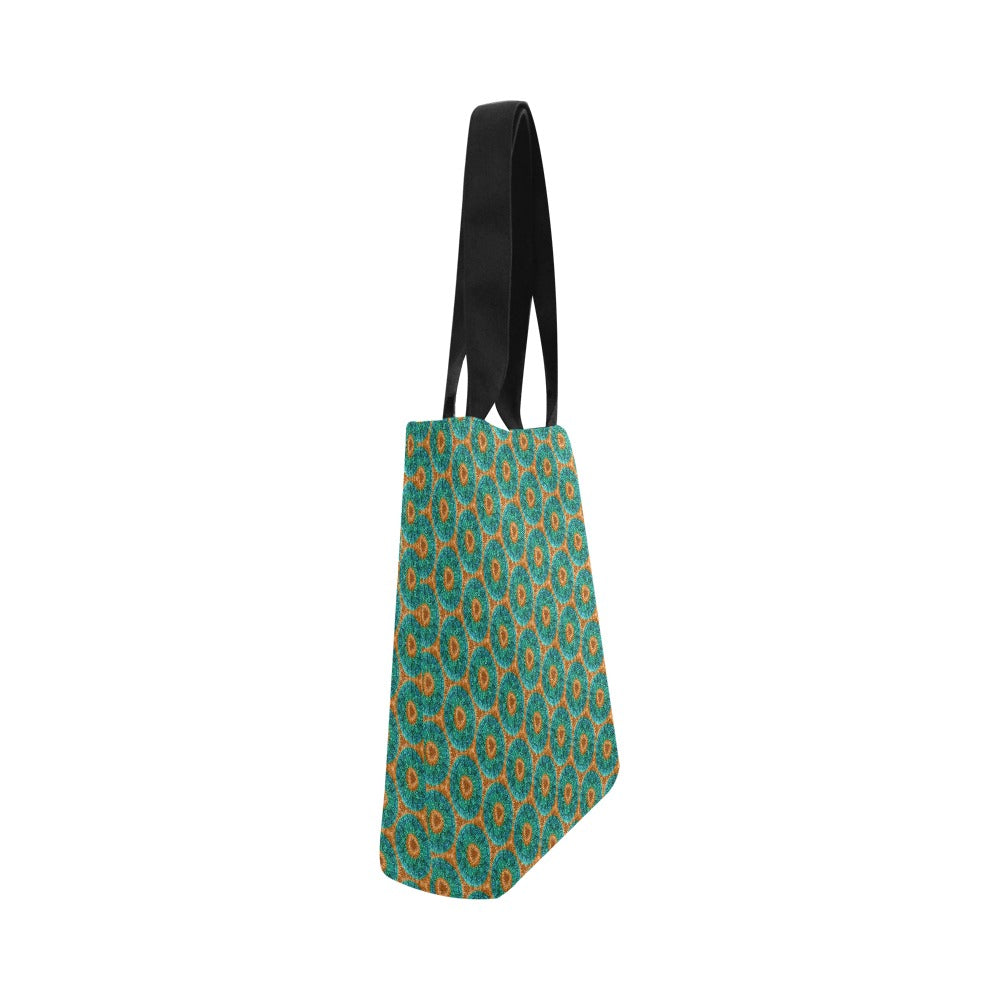 Premium All Print Canvas Tote Bag - Fuzzy Donut Flower