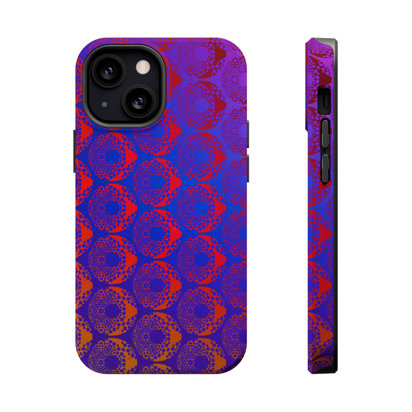 Magnetic iPhone Case - Purple Psychedelic Donut