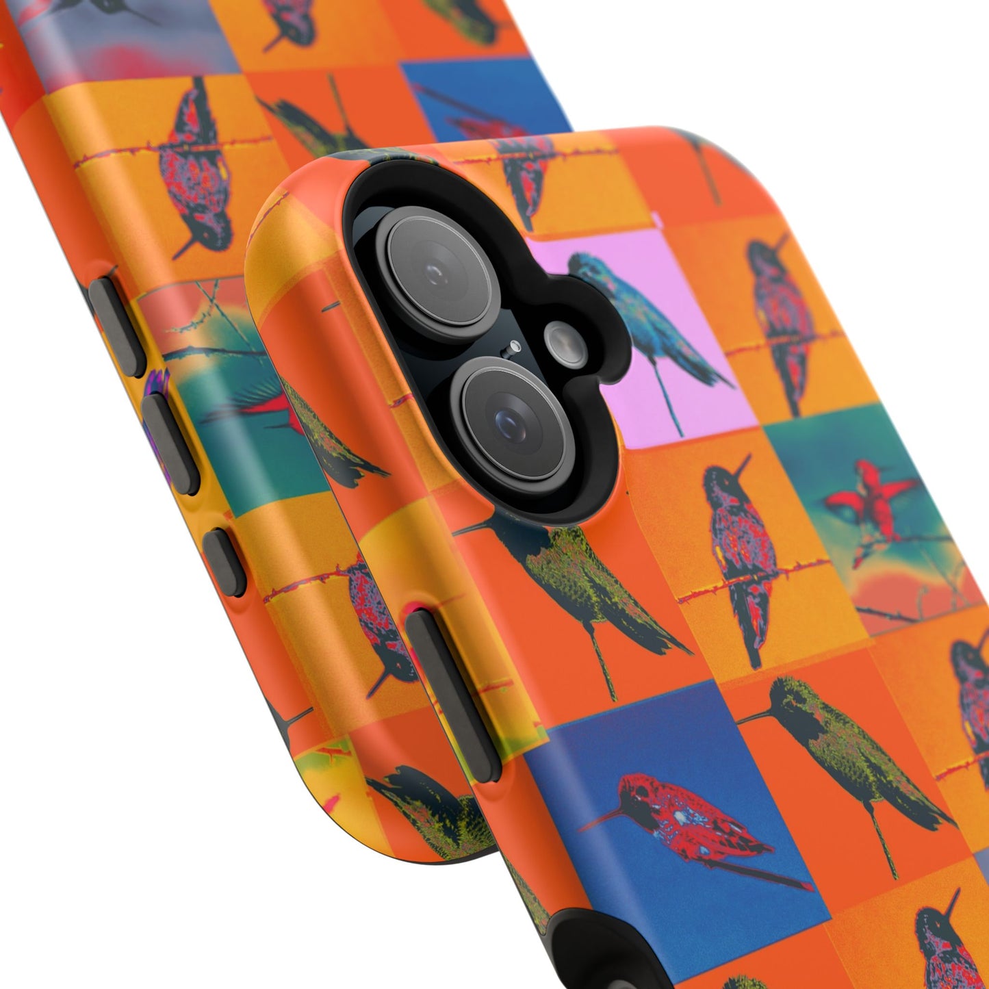 Magnetic iPhone Case - Hummingbird Collage