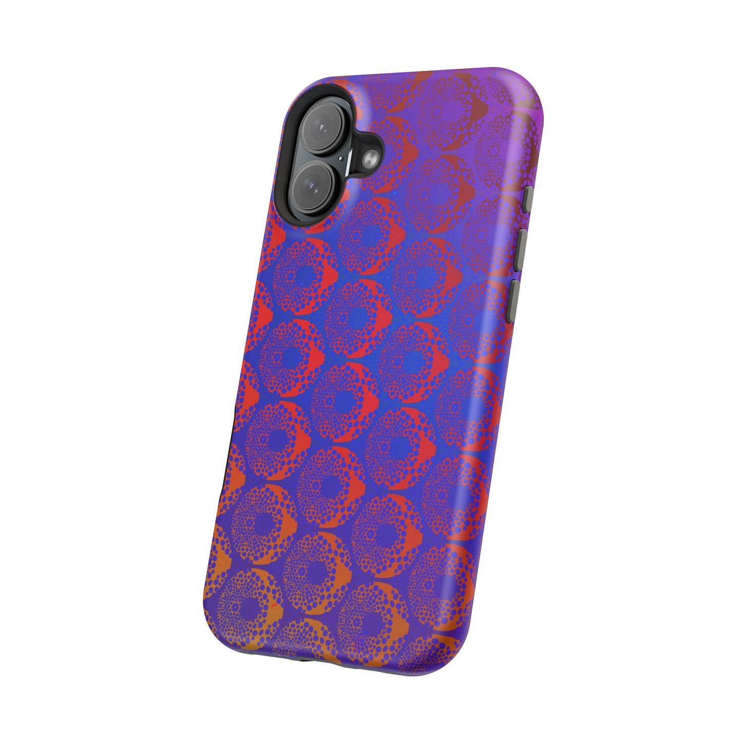 Magnetic iPhone Case - Purple Psychedelic Donut