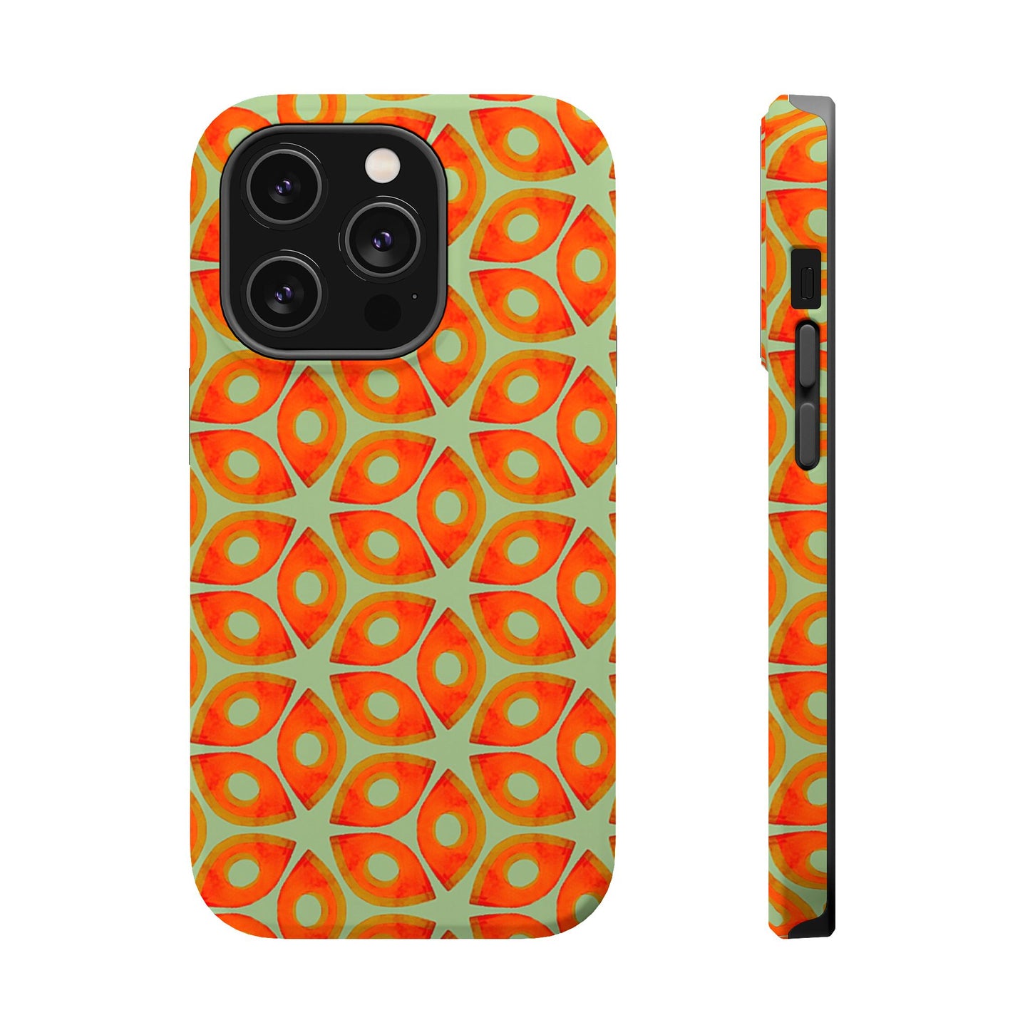 Magnetic iPhone Case - Batik Eyes