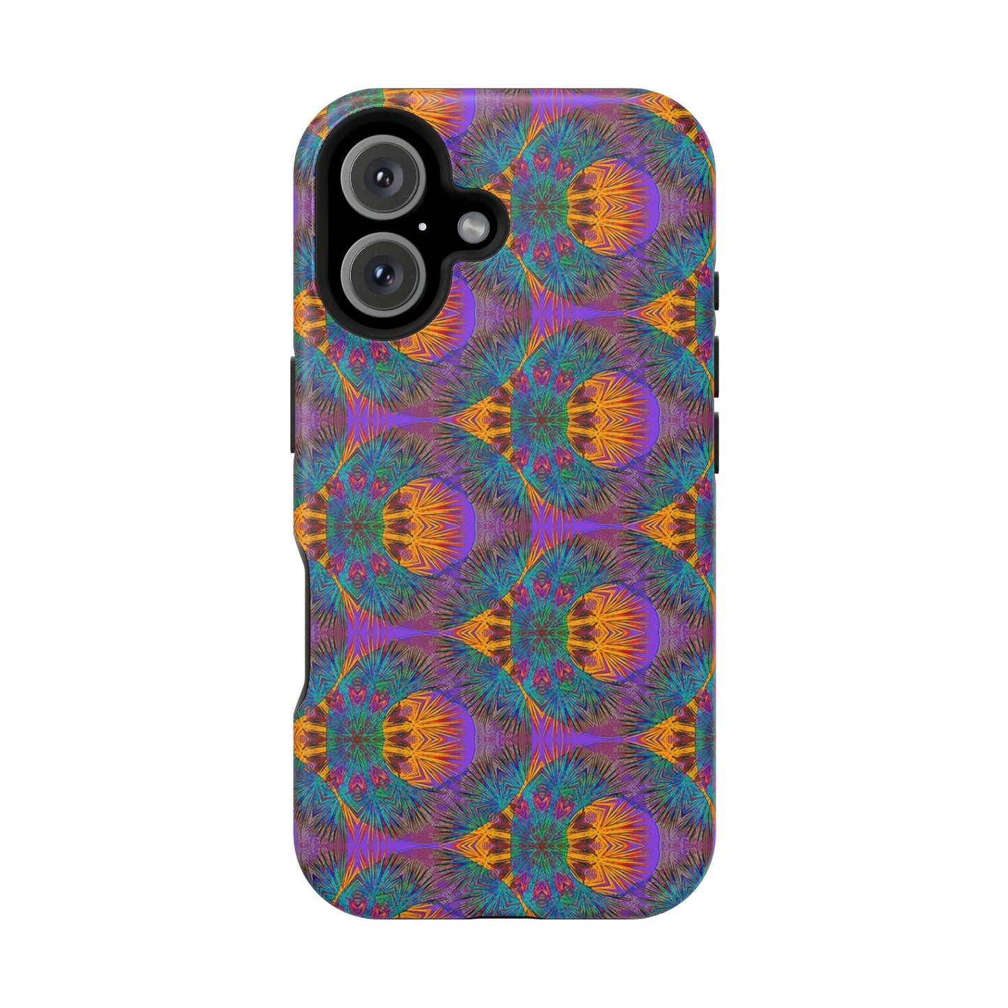 Magnetic iPhone Case - Fuzzy Donut Flower