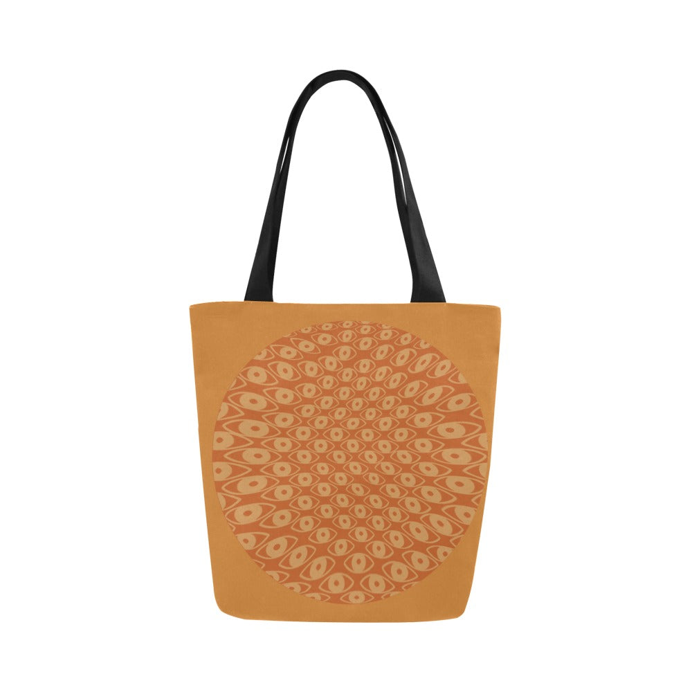 Premium All Print Canvas Tote Bag - Warm Pinch Eye