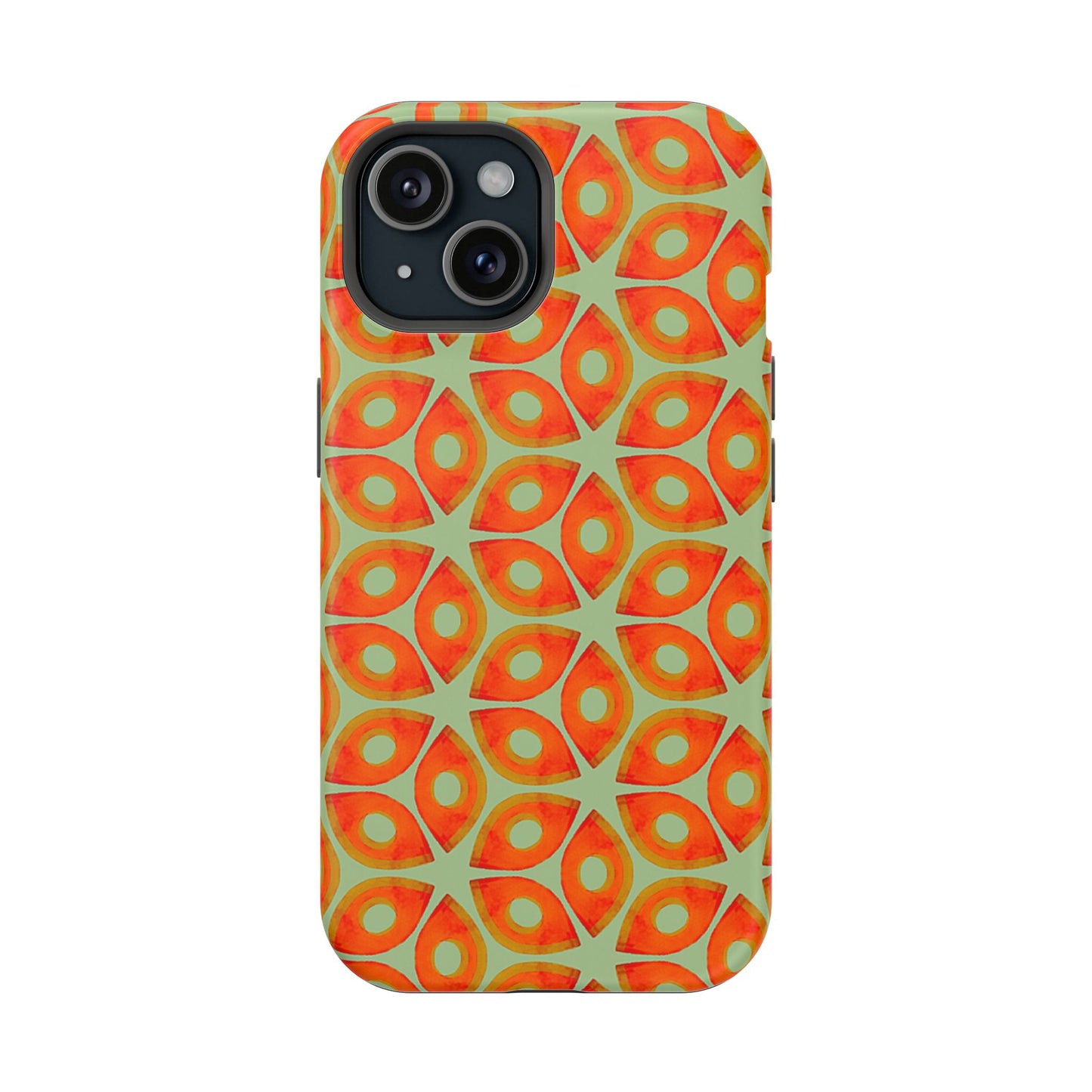 Magnetic iPhone Case - Batik Eyes